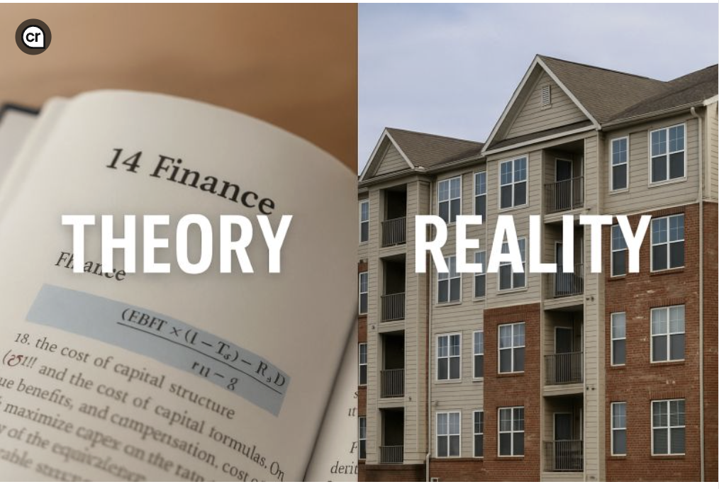When Finance Theory Meets Leaking Roofs